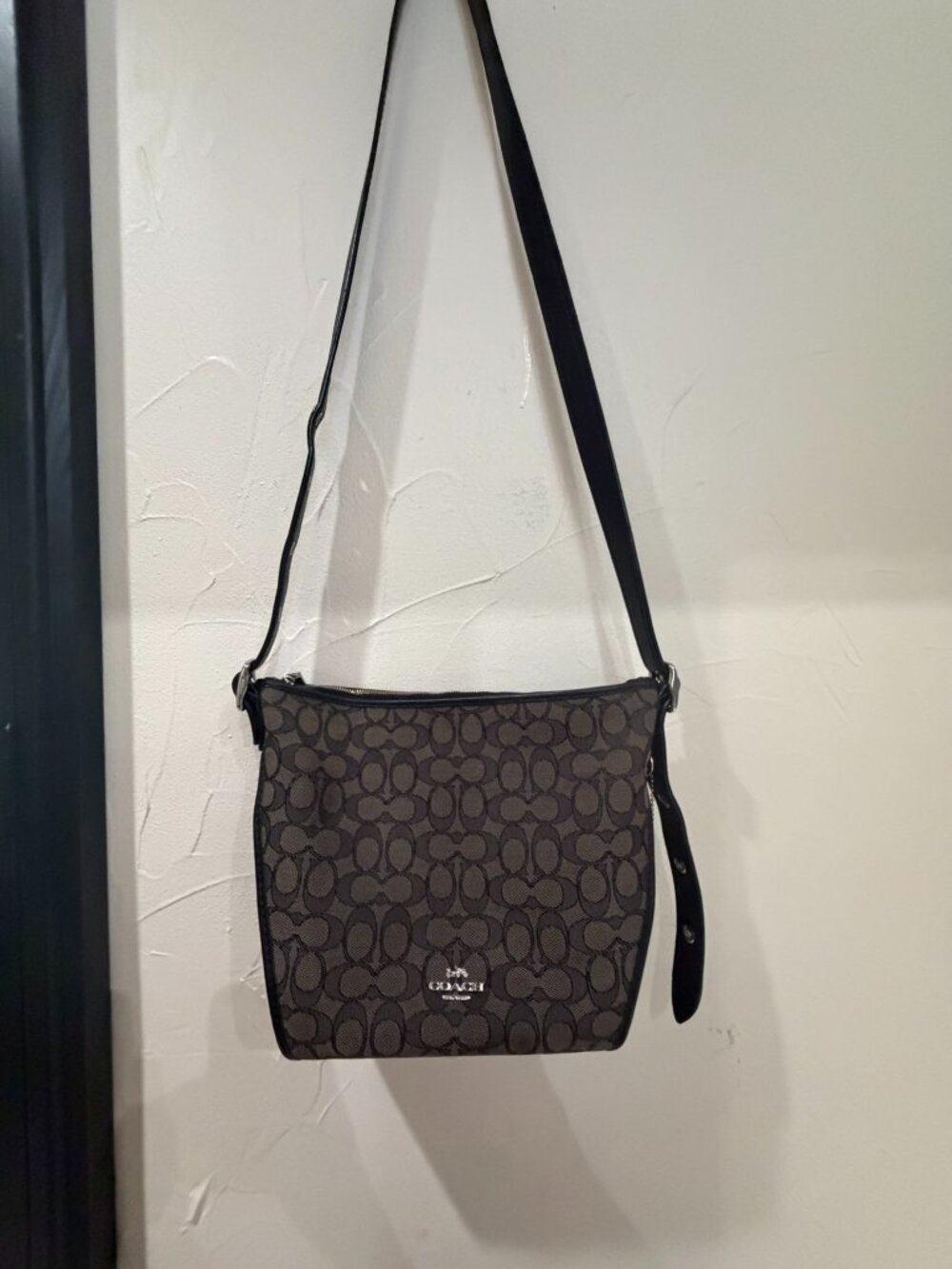 Coach Small Dufflette in Signature Jacquard
